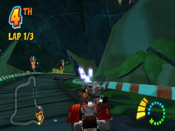 Crash Tag Team Racing screen shot game playing
